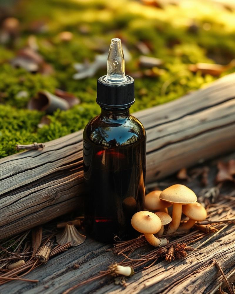 Cordyceps extract, editorial product photograph